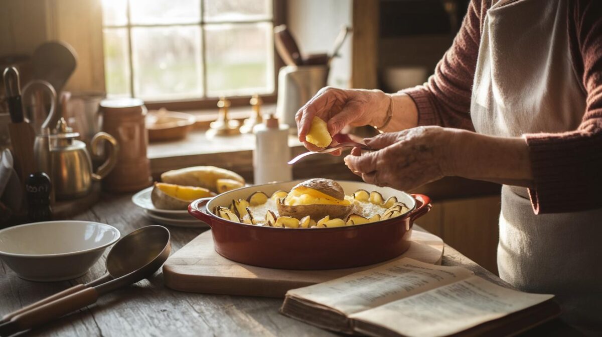 Les secrets dévoilés d'une recette de pommes de terre au four transmise de génération en génération