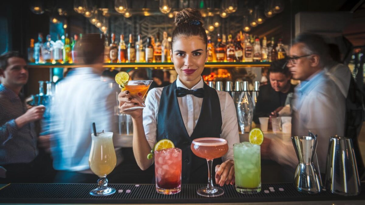 Les secrets d'une barmaid au Luxembourg : découvrez comment Sarah transforme chaque soirée en un spectacle culinaire et financier