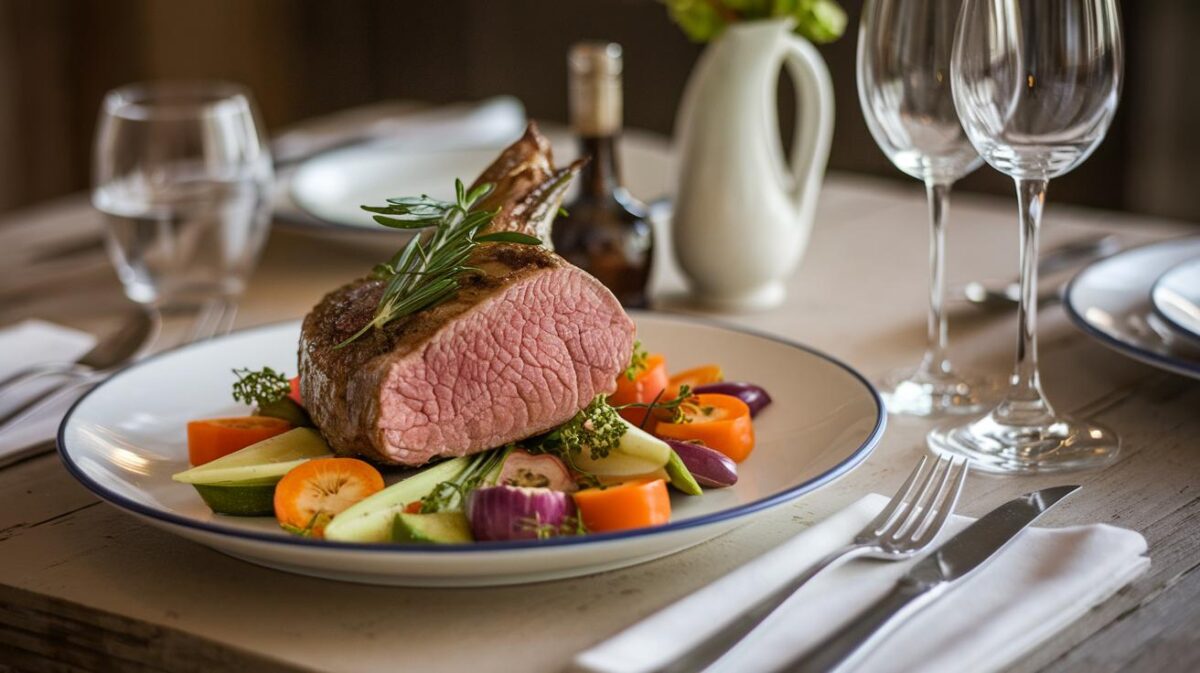 Les secrets d'une côte de veau aux légumes printaniers : une invitation à savourer la saison