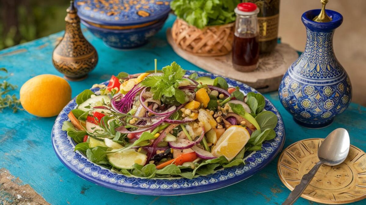 Les secrets d'une salade marocaine estivale qui révolutionnera vos déjeuners en plein air