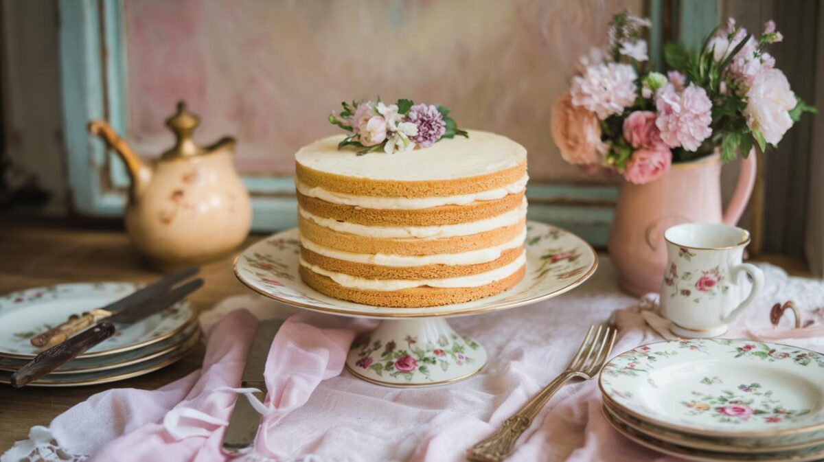 Les secrets pour réussir le gâteau magique à la vanille : une création spectaculaire en trois couches