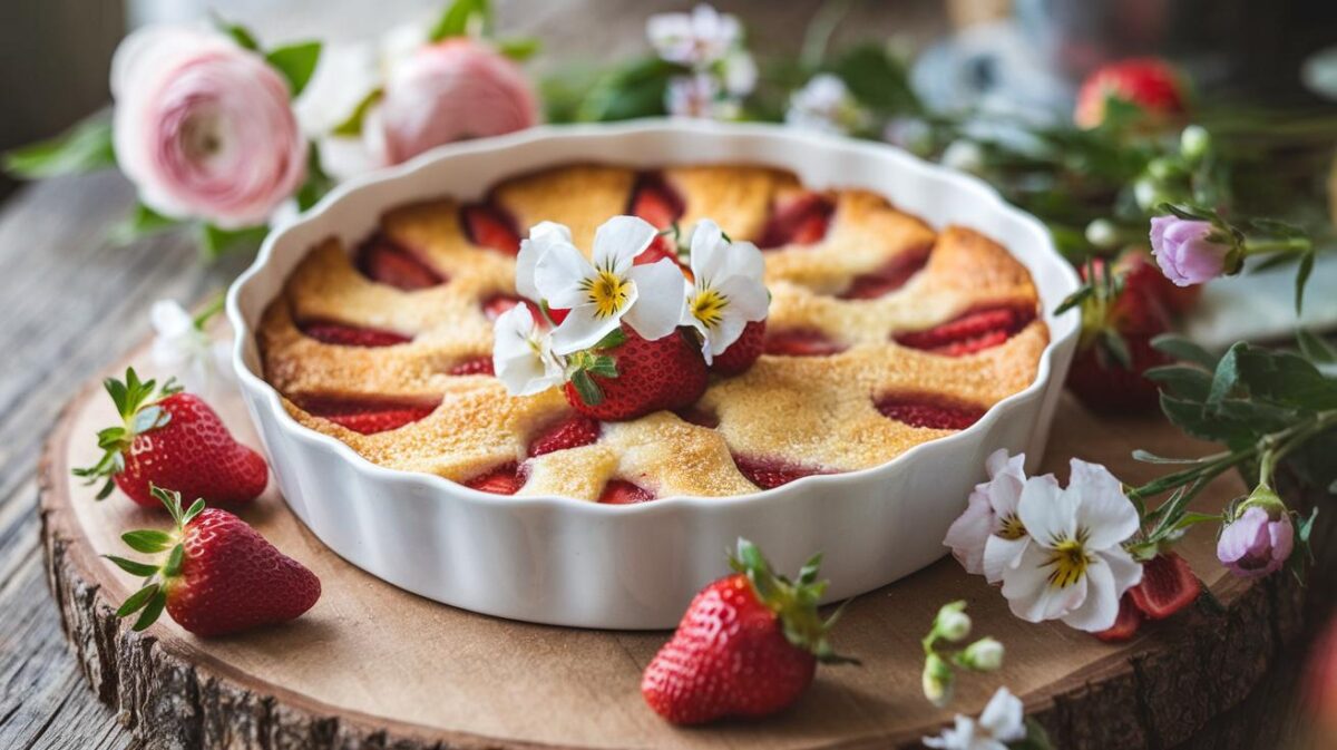 Les secrets pour réussir un clafoutis aux fraises parfait pour célébrer l'arrivée du printemps