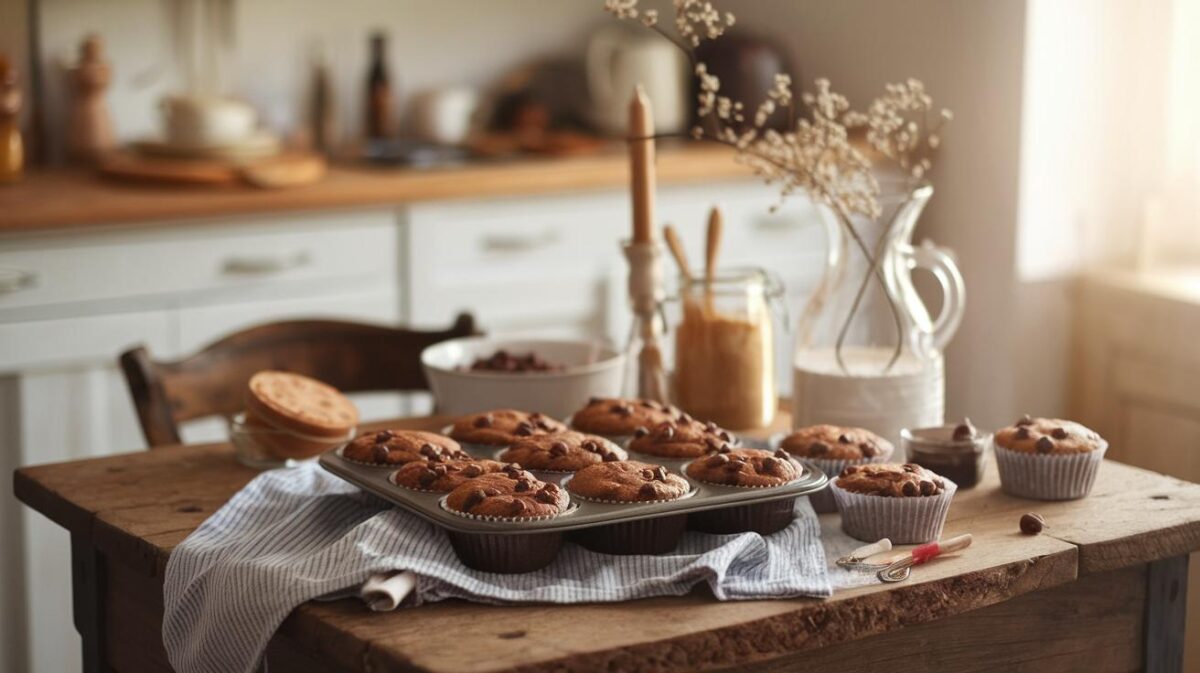 Les secrets pour réussir vos muffins aux pépites de chocolat, parfait pour toutes les occasions !