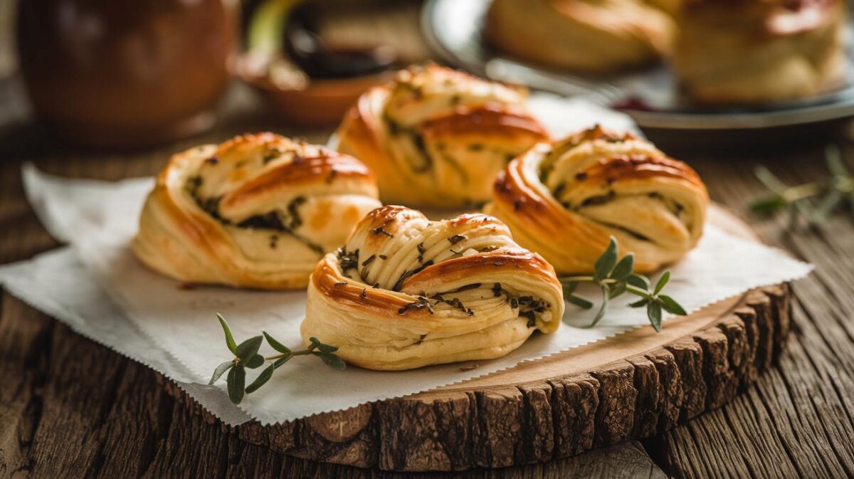 Les torsades feuilletées au gruyère et à l’origan : un apéritif simple et délicieux pour surprendre maman