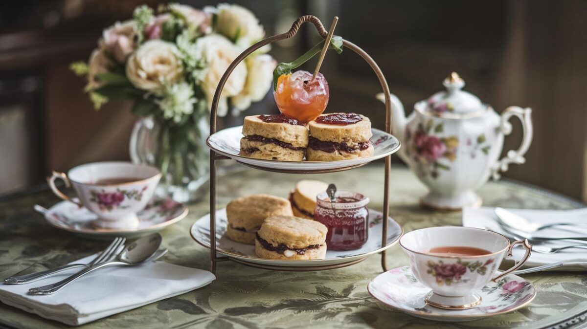 L'heure du thé : scones végétaliens et confiture maison