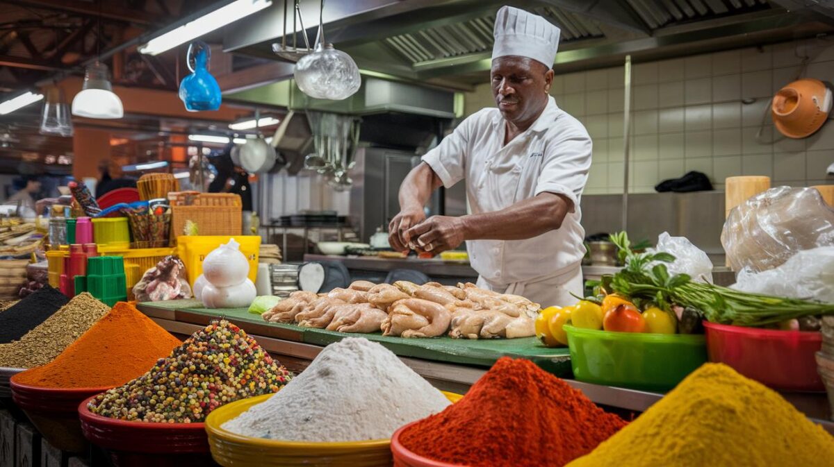 Partez à la découverte des Antilles avec le colombo de poulet, un plat épicé qui éveillera vos papilles