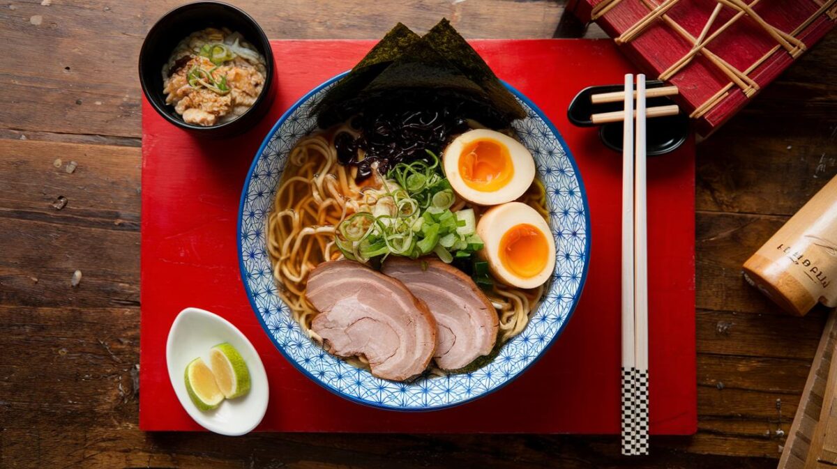 Plaisir d'Asie : soupe ramen végétalienne, entre tradition et modernité