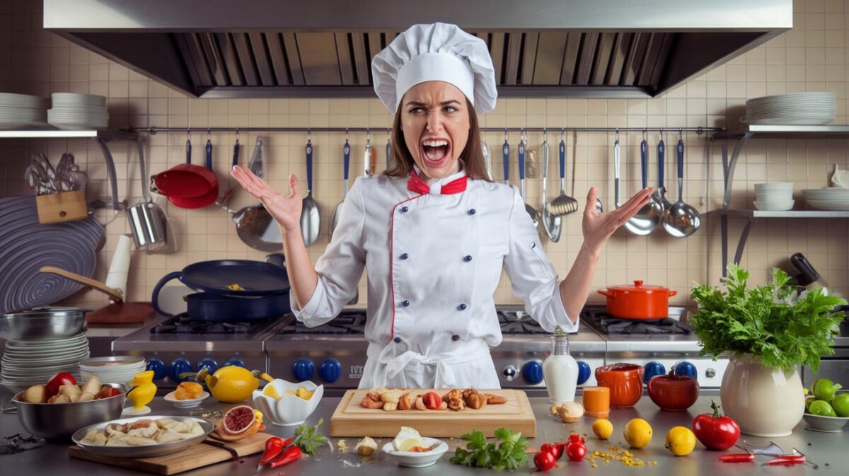 Quand la cuisine devient un spectacle : Anne-Elisabeth Lemoine confrontée à un accident sur le plateau de C à Vous