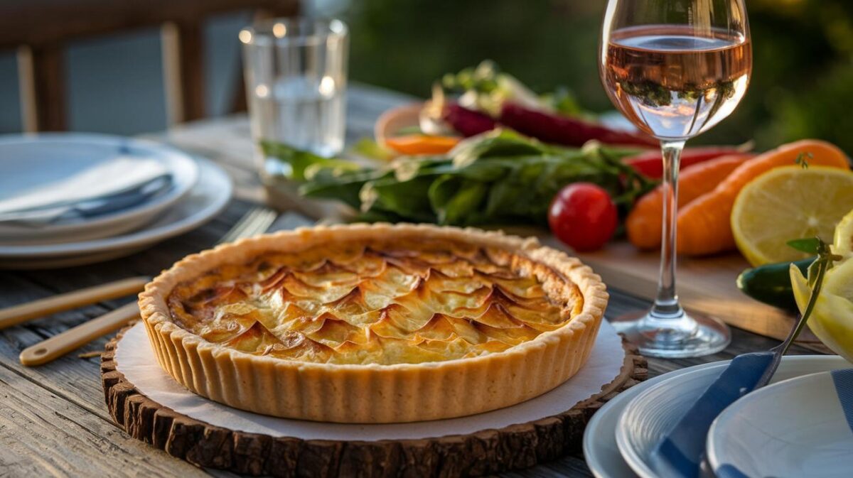 Quiche provençale au thon : une recette rapide pour illuminer vos soirées d'été