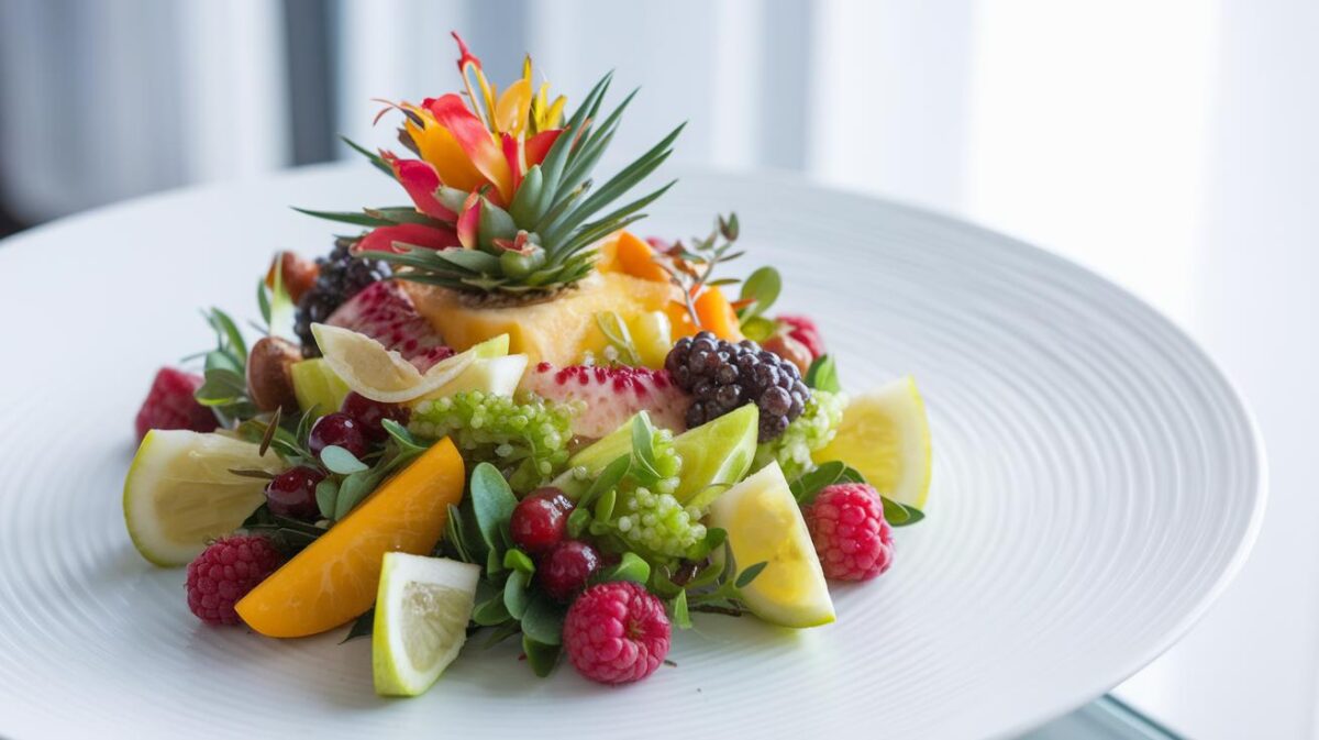 Redécouvrez la fraîcheur : comment préparer une salade exotique qui ravira vos papilles et égayera votre table