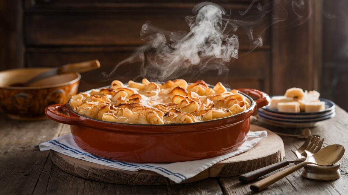 Redécouvrez le gratin de macaroni à l'ancienne et réveillez vos papilles avec une recette intemporelle