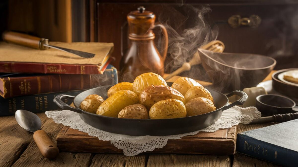 Redécouvrez le trésor culinaire de nos aïeules avec cette recette ancestrale de pommes de terre au four