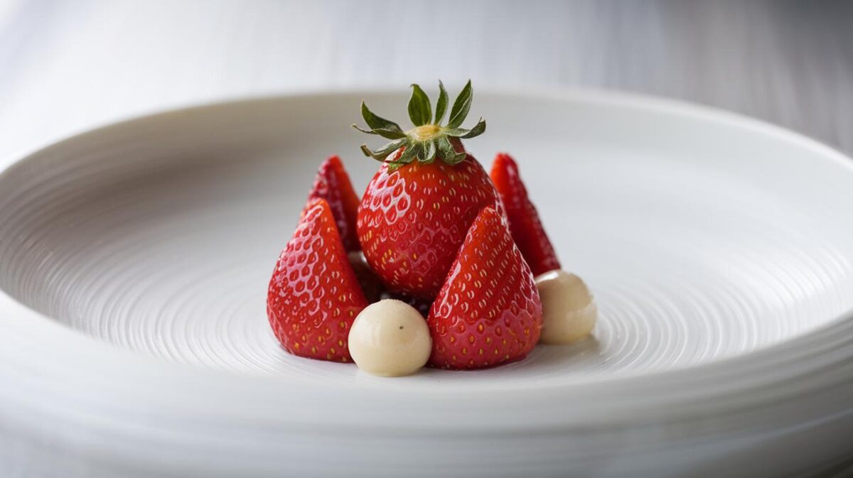 Redécouvrez les fraises avec ce dessert simplissime et délicieux, signé Christophe Felder