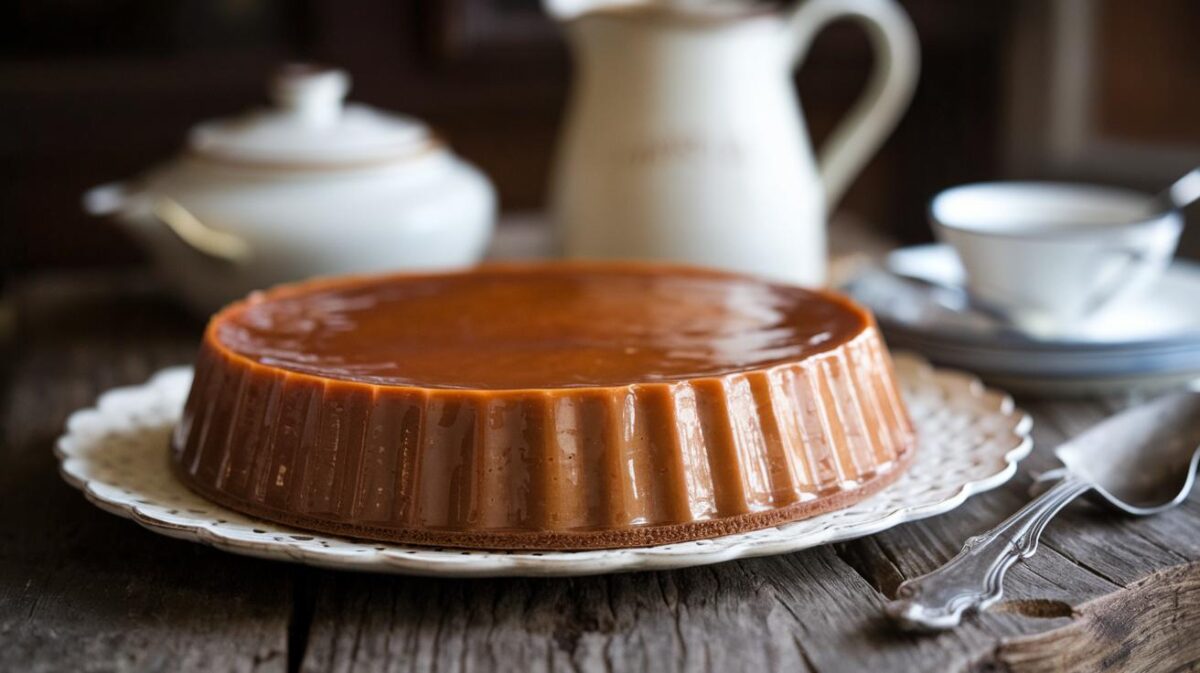 Redécouvrez les saveurs de votre enfance avec cette recette facile de flan au caramel renversé