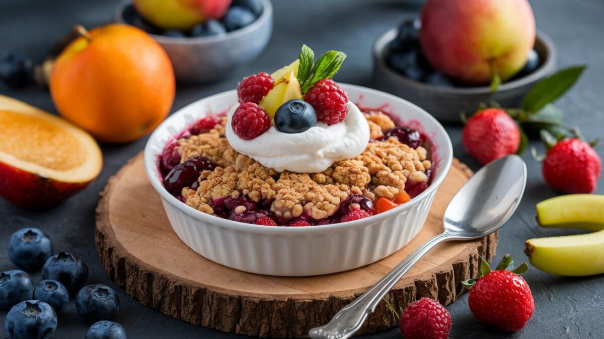 réinventez votre crumble : découvrez comment créer un dessert allégé sans beurre, tout en préservant gourmandise et saveurs saisonnières