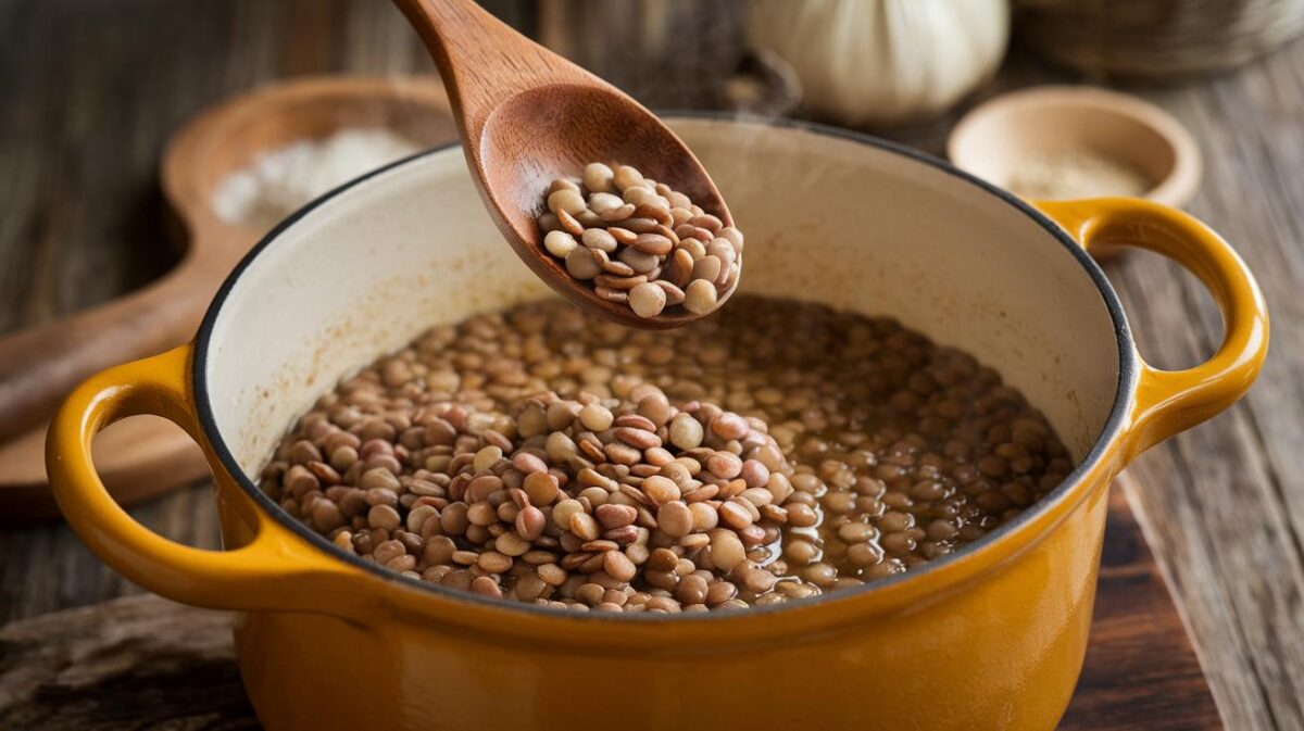 révélation : un simple ajout dans votre casserole et vos lentilles seront prêtes en un temps record !