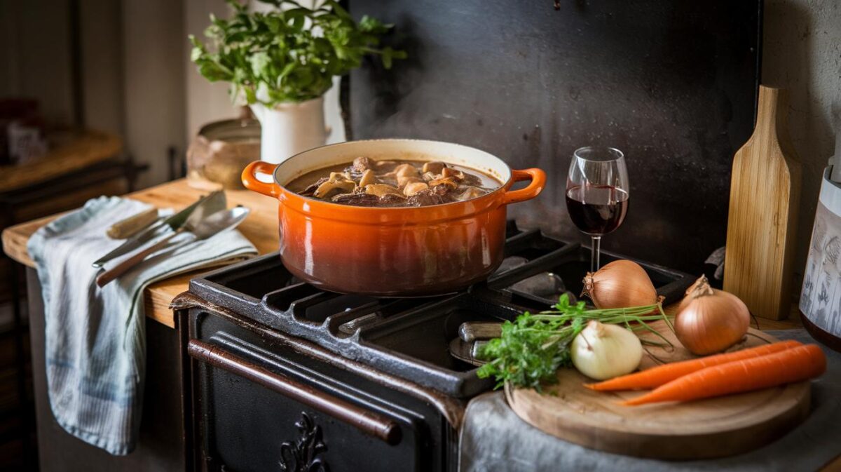 révélez les secrets de la cuisine française avec cette recette infaillible de bœuf bourguignon