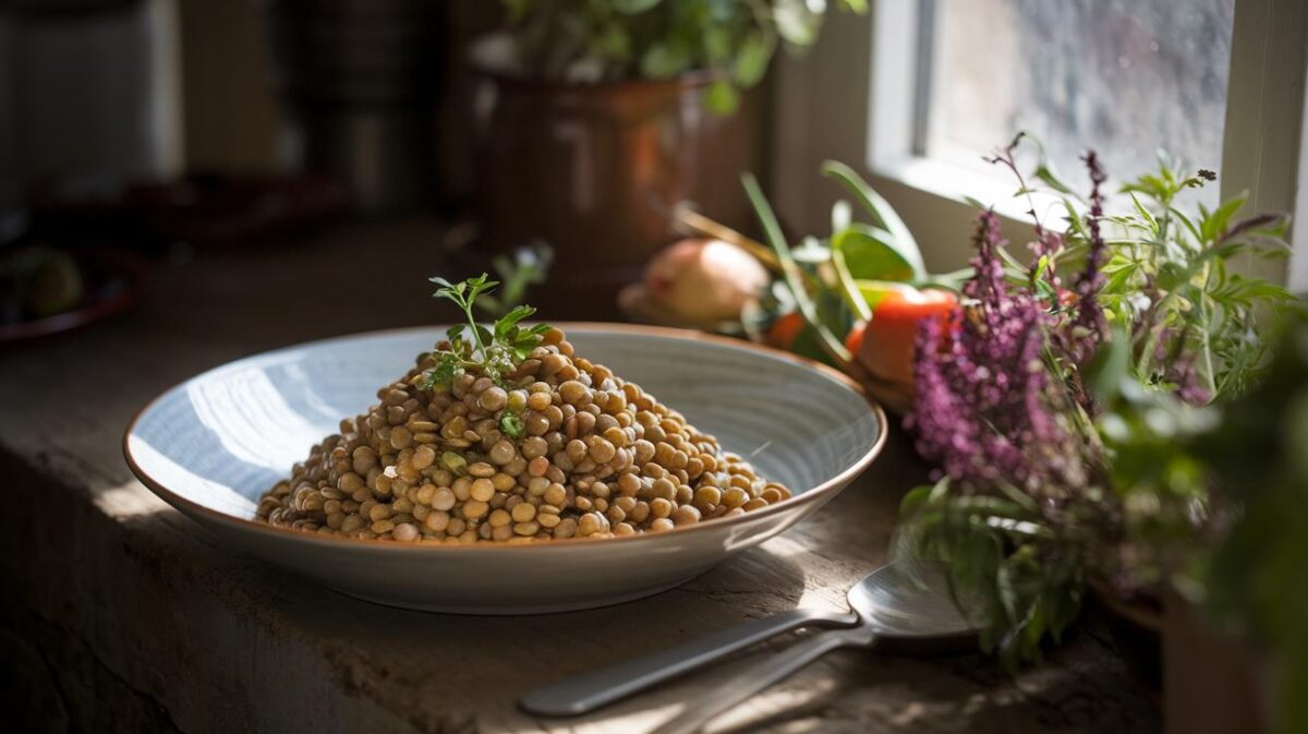 Transformez votre table avec la salade de lentilles de Cyril Lignac : découvrez les secrets pour un plat exquis et sain