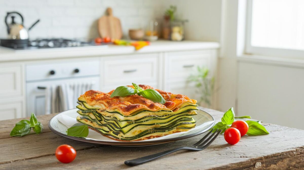 Un festin estival en quelques minutes : découvrez les lasagnes de courgettes au Air fryer