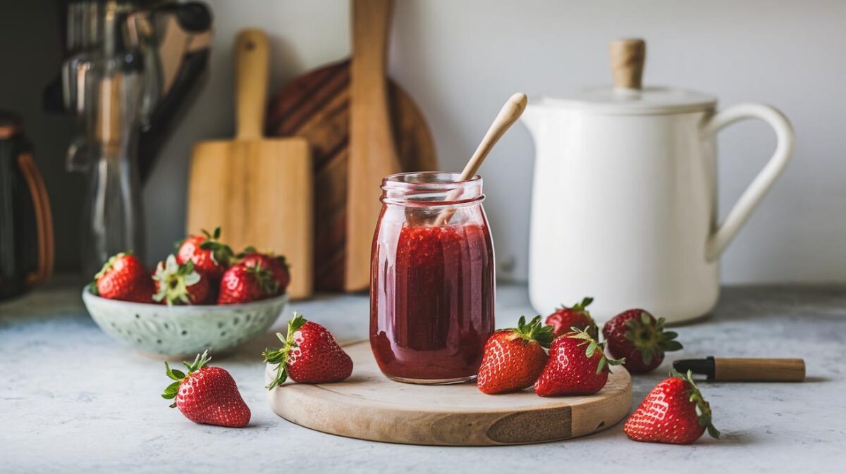 Vous adorez les fraises ? Voici comment préparer un sirop de fraise maison, économique et écologique