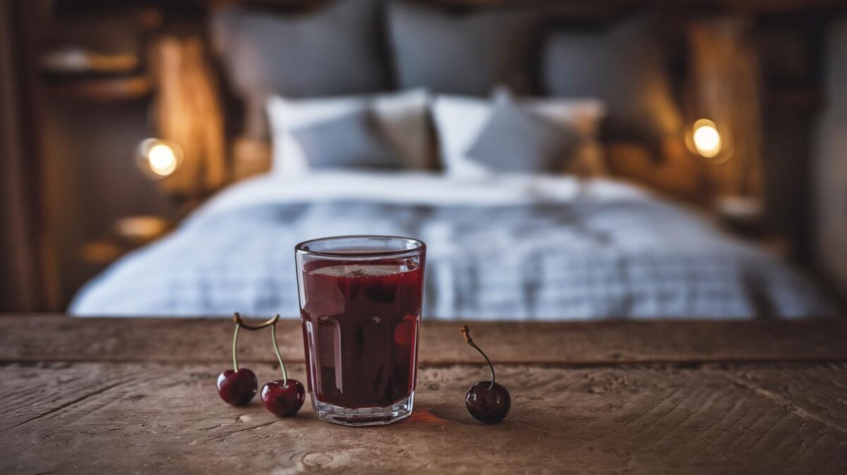 Vous avez du mal à dormir ? Découvrez comment le jus de cerise peut transformer vos nuits et booster votre bien-être