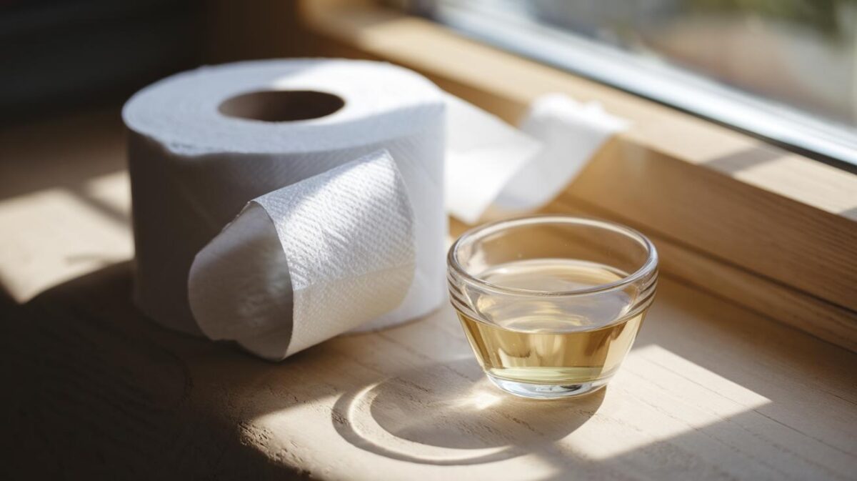 Vous cherchez une astuce ménage révolutionnaire ? Découvrez pourquoi ajouter du vinaigre au papier toilette change tout