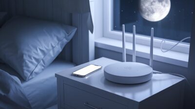 Vous éteignez votre téléphone la nuit ? Voici pourquoi vous devriez aussi éteindre le Wi-Fi