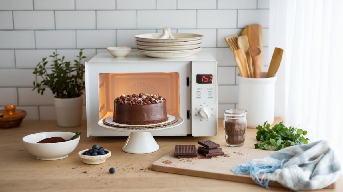 Vous n'avez que 15 minutes? Voici comment réaliser un délicieux gâteau au chocolat au micro-ondes